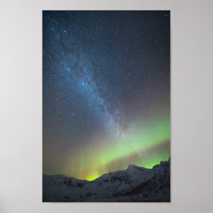 Poster Lumière nordique