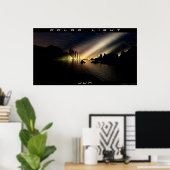 Poster Lumière polaire (Bureau à domicile)