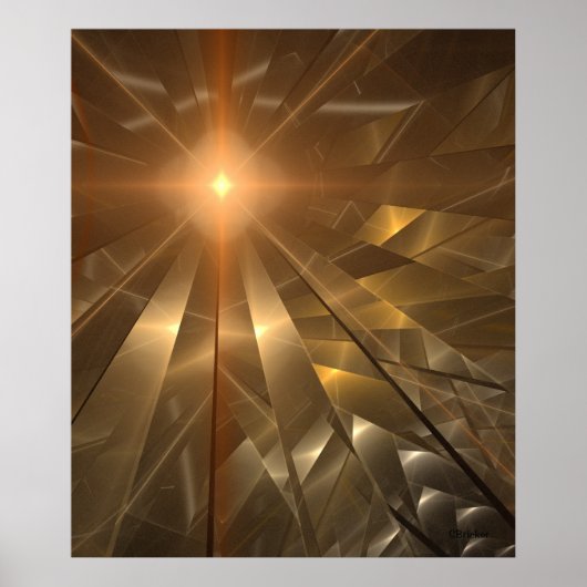 Poster 'Lumière réfléchie' (Devant)