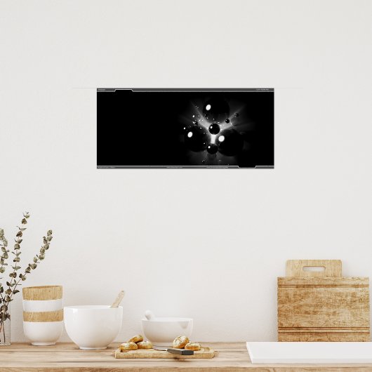 Poster Lumière : Réservée (Cuisine)