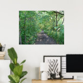 Poster Lumière solaire de la forêt (Bureau à domicile)