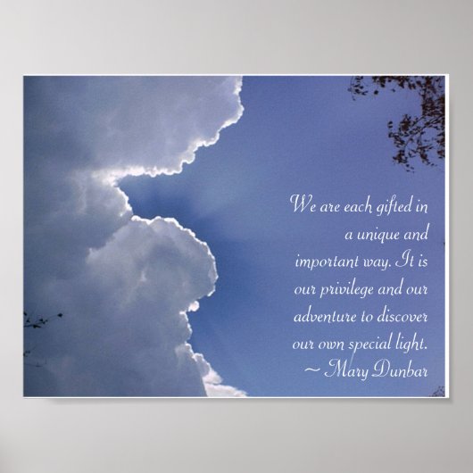 Poster Lumière spéciale propre (Devant)