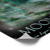 Poster Lumière sur la lune et vignes (Coin)