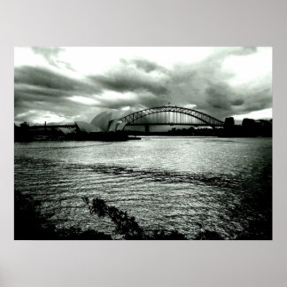 Poster Lumière sur le port