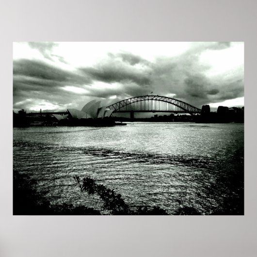 Poster Lumière sur le port (Devant)