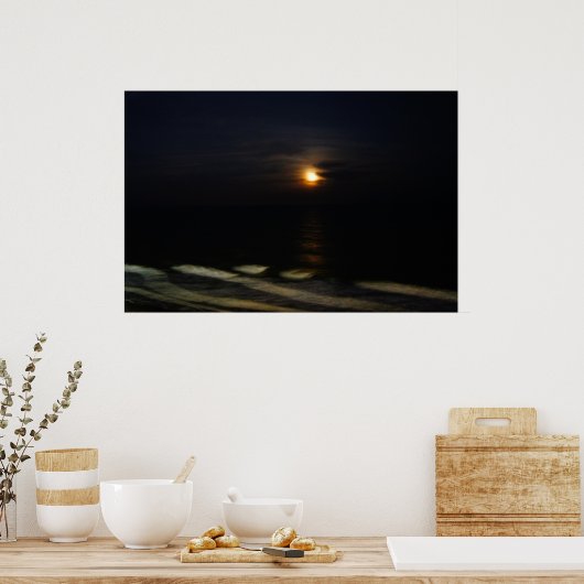 Poster Lumière sur l'océan (Cuisine)