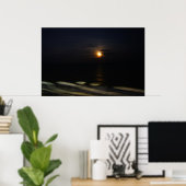 Poster Lumière sur l'océan (Bureau à domicile)