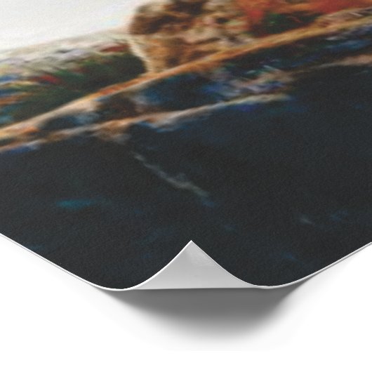 Poster Lumière surpuissance foncée I 14X11 (Coin)