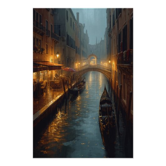 Poster Lumière Vénitienne – Lueurs et reflets d'une nuit (Devant)