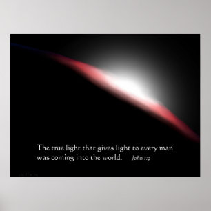 Poster Lumière vraie