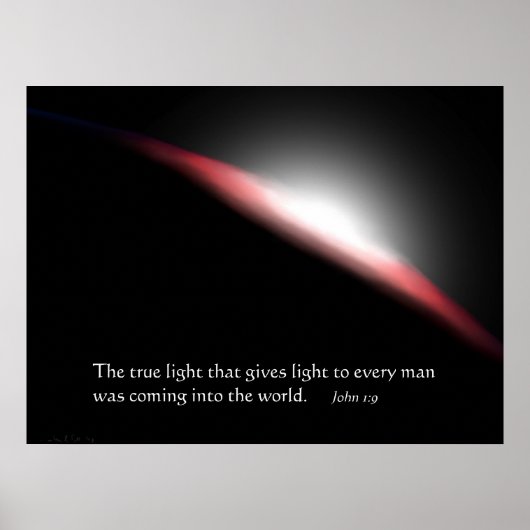 Poster Lumière vraie (Devant)