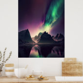 Poster Lumières aurora (Cuisine)