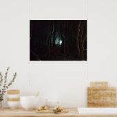Poster Lumières dans la nuit (Cuisine)