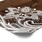 Poster Lumières de chaîne rustiques Accessoire de photo d (Coin)