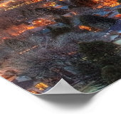 Poster Lumières de Colorado Springs (Coin)