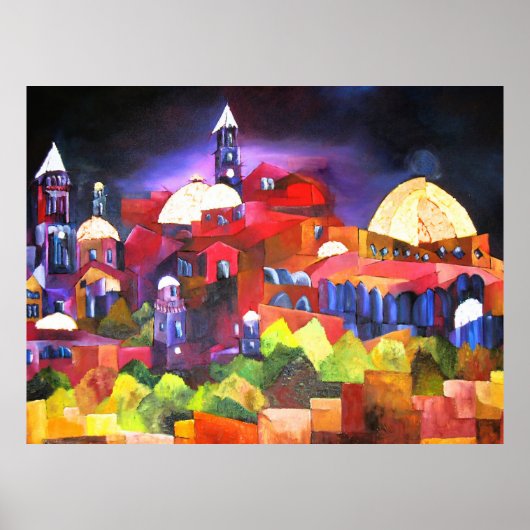 Poster Lumières de Jérusalem (Devant)