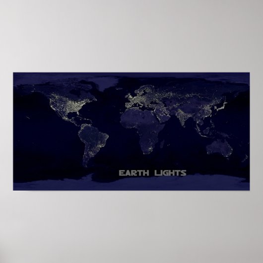 Poster Lumières de la Terre (Devant)