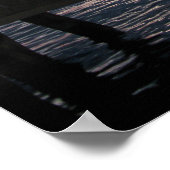 Poster Lumières de la ville de Lahaina au coucher du sole (Coin)