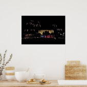 Poster Lumières de Noël du temple de Mesa (Cuisine)