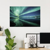 Poster Lumières du Nord (Bureau à domicile)