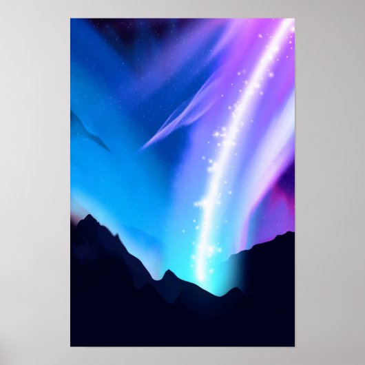 Poster Lumières du Nord (Devant)