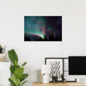 Poster Lumières du Nord (Bureau à domicile)