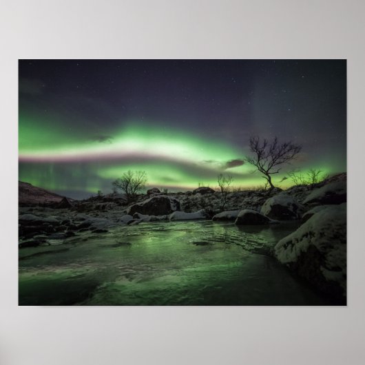 Poster Lumières du Nord (Devant)