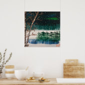 Poster Lumières du Nord (Cuisine)