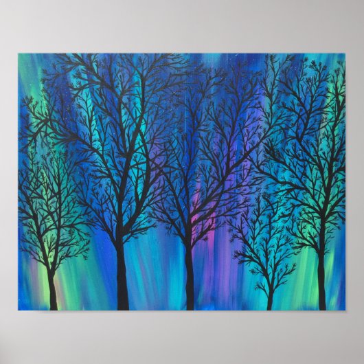 Poster Lumières du Nord (Devant)