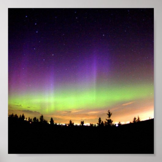 Poster Lumières du Nord (Devant)