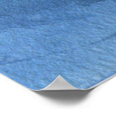 Poster Lumières du Nord, aquarelle (Coin)