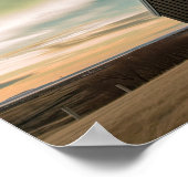 Poster Lumières du Nord de l'église de Budir (Coin)