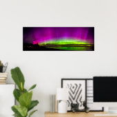 Poster Lumières du Nord sur la baie Hammond (Bureau à domicile)