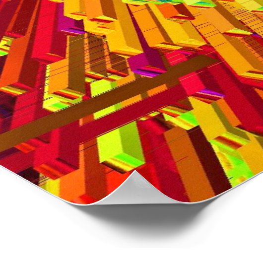 POSTER LUMIÈRES HANOUKKA (Coin)