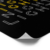 Poster Lumières nocturnes (Coin)