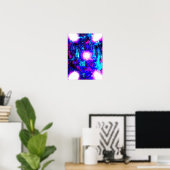 Poster Lumières sous-marines (Bureau à domicile)