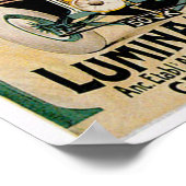 Poster Lumina S.A. ~ Publicité automobile Vintage (Coin)