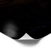 Poster Luminaires de Noël à la nuit (Coin)