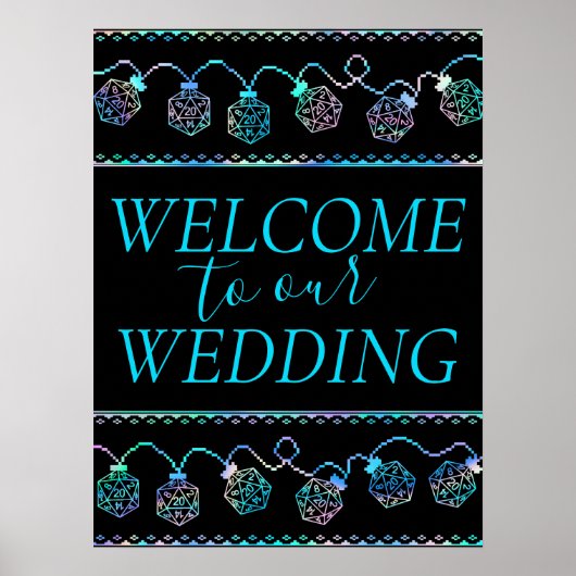 Poster Luminateurs RPG | Joueur de rôle Holo PnP Tabletop (Devant)