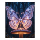 Poster Lumineuse Lace Moth (Devant)