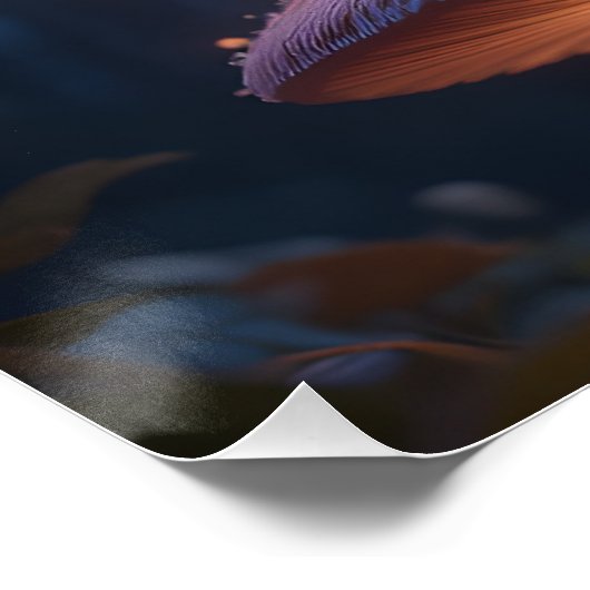 Poster Lumineuse Lace Moth (Coin)