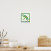 Poster Lumineuse libellule Pastel par Vanna Lam (Cuisine)