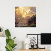 Poster lumineux 'Parmi La Sierra Nevada' (Bureau à domicile)