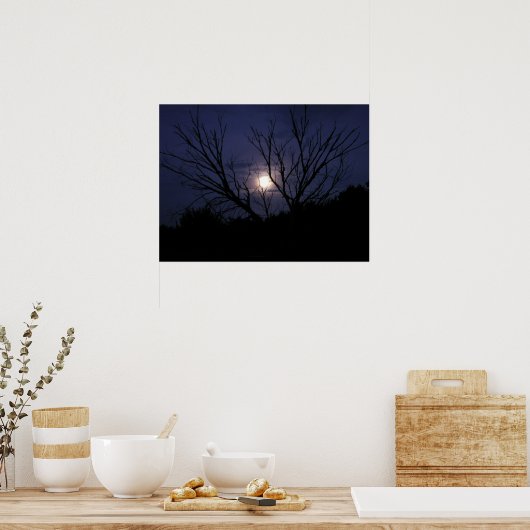 Poster Luminosité de la lune (Cuisine)