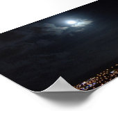 Poster Luminosité de la lune (Coin)
