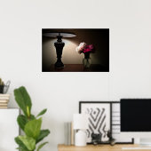 Poster Luminosité du soir, (Bureau à domicile)