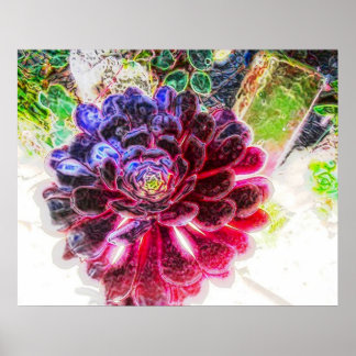 Poster Luminosité électrique