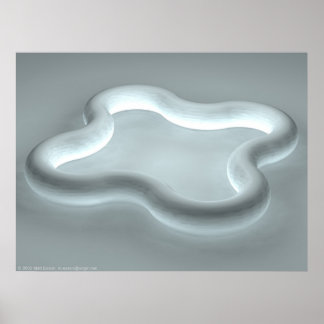 Poster Luminosité gelée