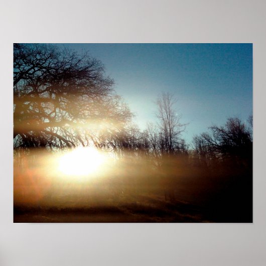 Poster Luminosité matinale (Devant)