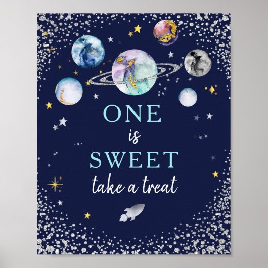 Poster L'Un Est Doux Prendre Un Espace De Traiteur Galaxy (Devant)